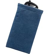 Soft Sunglasses case | Large Glasses Case Holder - Eyeglass Pouch Squeeze Top | Glasses pouch Lig...