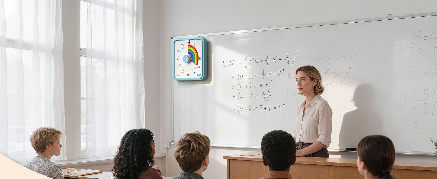 Large visual timer for classroom