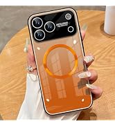 Guppy Compatible with iPhone 17 Pro Max Magnetic Case, with Full Camera Lens Protector [Compatibl...