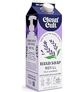 Cleancult Liquid Hand Soap Refill - Wild Lavender - Moisturizes Dry & Sensitive Skin - Made with ...