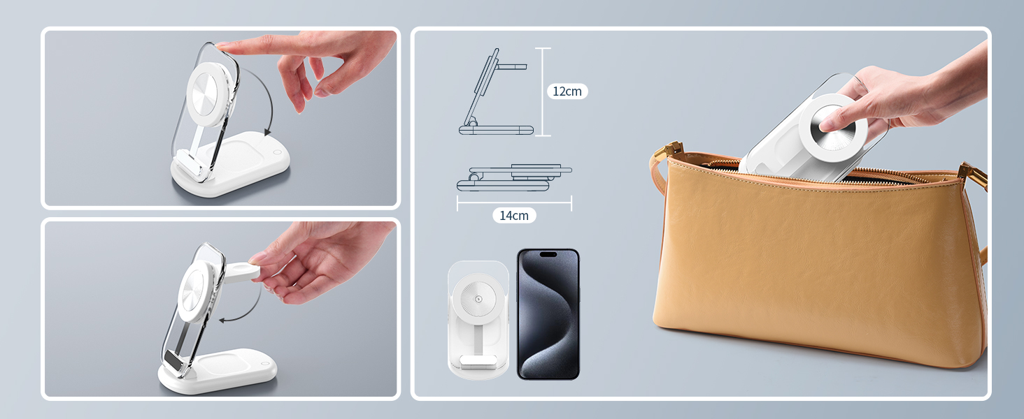 iphone and watch charger 2 in 1