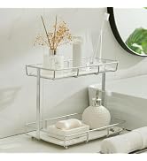 Dobbyby Bathroom Organizer Countertop Perfume Organizer Makeup Organizer Cosmetics Storage Displa...