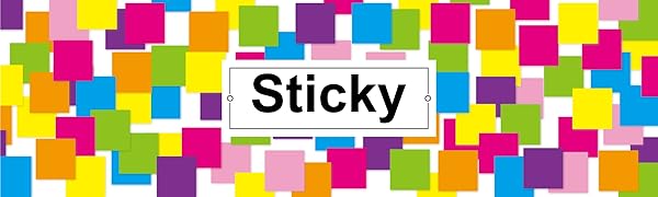 Sticky note a lot