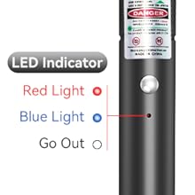 green flashlight