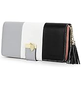 RFID Wallets for Women with Multiple Card Slots and Cellphone Compartment