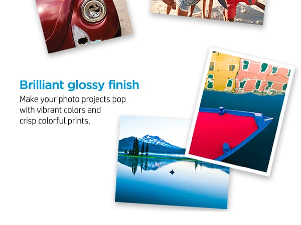 glossy photo paper printing vibrant colorful prints