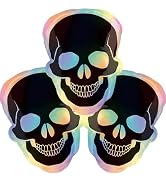 Halloween Balloons Skull Balloons Gradient Skeleton Balloons for Halloween Theme Party Decor Spoo...
