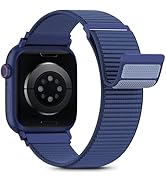 Nylon Loop Sport Band Compatible with Apple Watch Bands for Women Men 40mm 44mm 45mm 46mm 49mm 38...