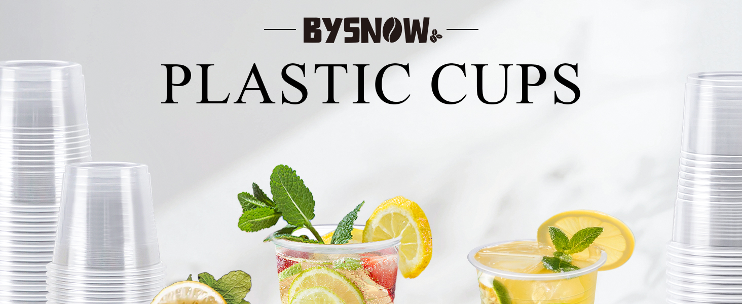 plastic cups