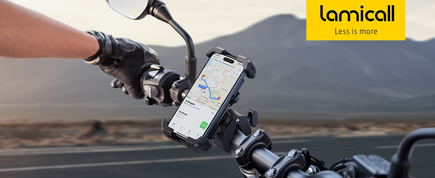 motorcycle phone mount