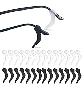 YINGFENG 14 Pairs Glasses Anti-slip Silicone Ear Clip, Glasses Holder, Safety Eyewear Retainers f...