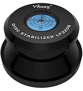 Viborg LP320B Record Weight Turntable Disc Stabilizer 77x41mm Aluminum HiFi Vinyl Clamp 11.3oz LP...