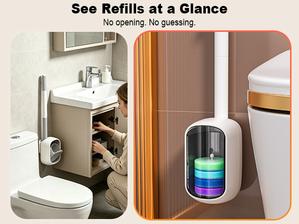 Disposable Toilet Brush