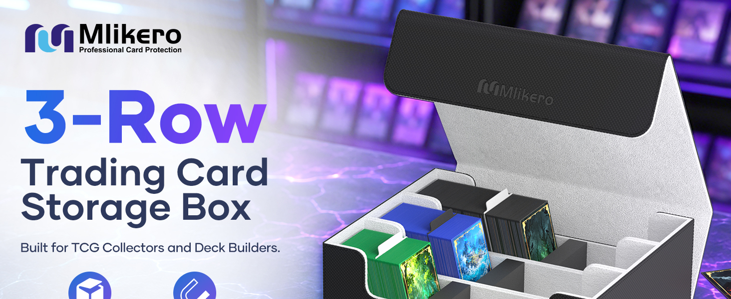 Trading Card Storage Box