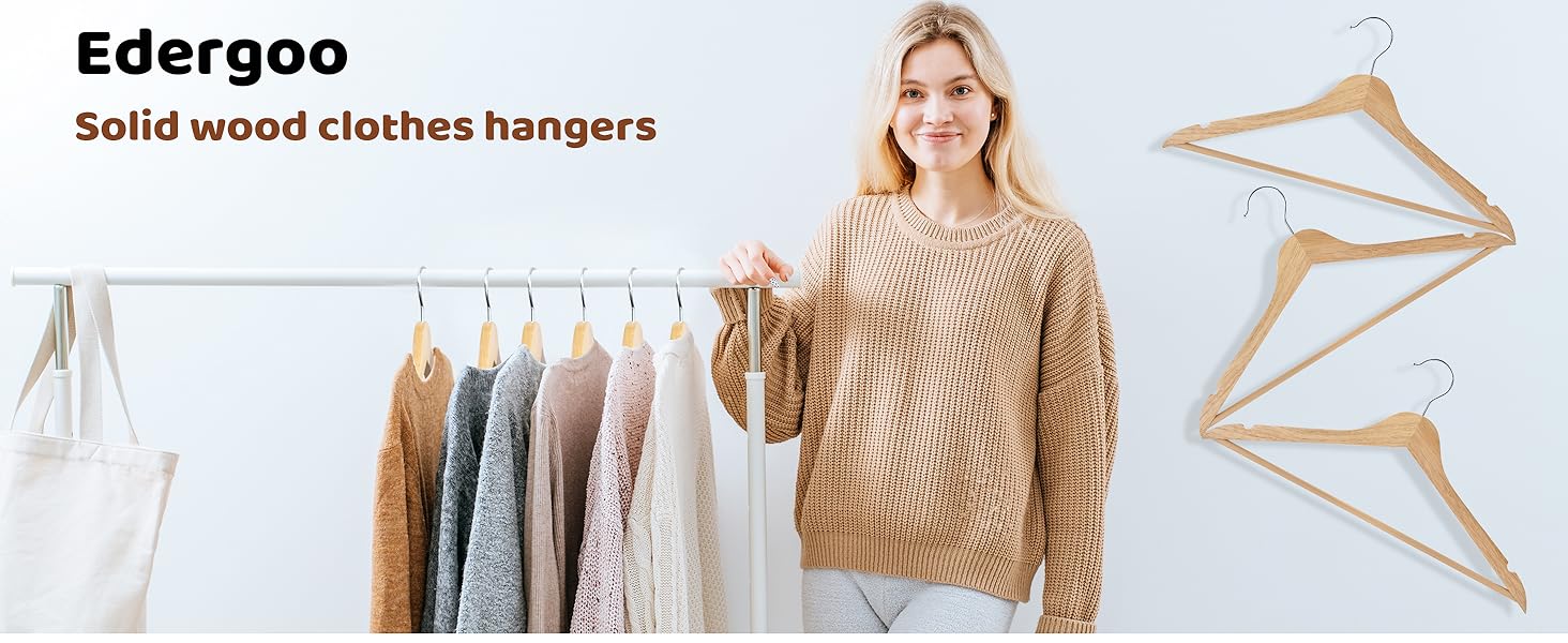 wooden hangers
