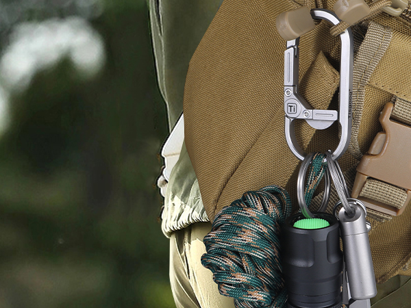 Titanium Keychain