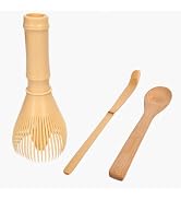 Joyscale Matcha Whisk Set, Matcha Kit - PP Resin Matcha Whisk(Chasen), Bamboo Spoon (Chashaku), T...