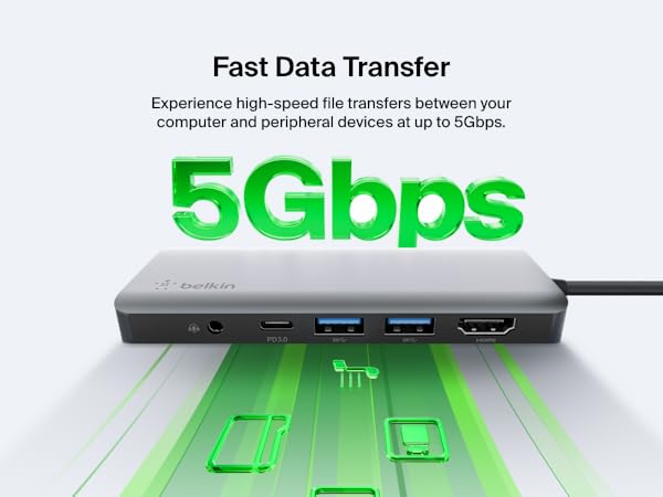 Belkin Connect 7-1 USB-C Multiport Hub