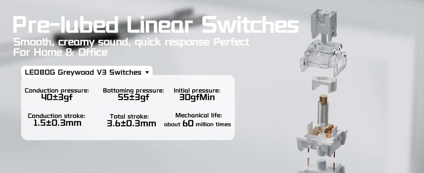 wireless mechanical keyboard RGB backlight quiet keyboard