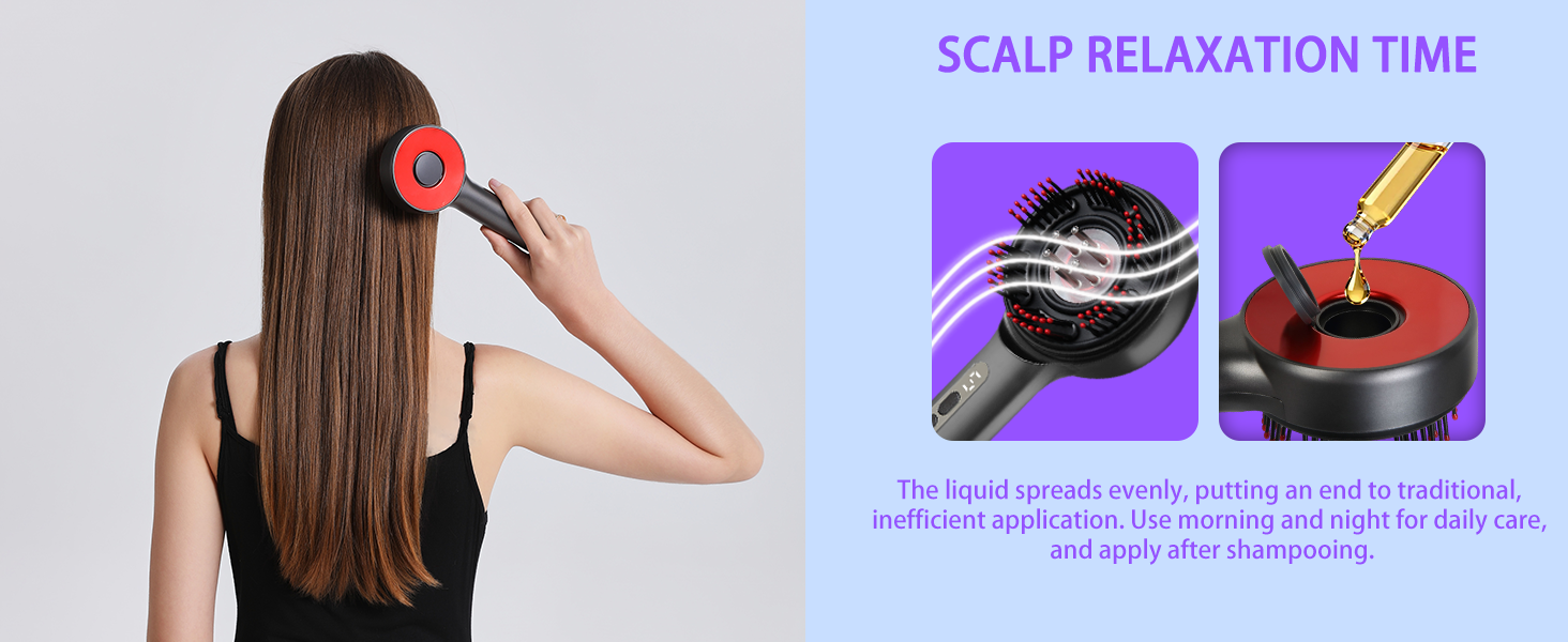 Electric Scalp Massage Comb
