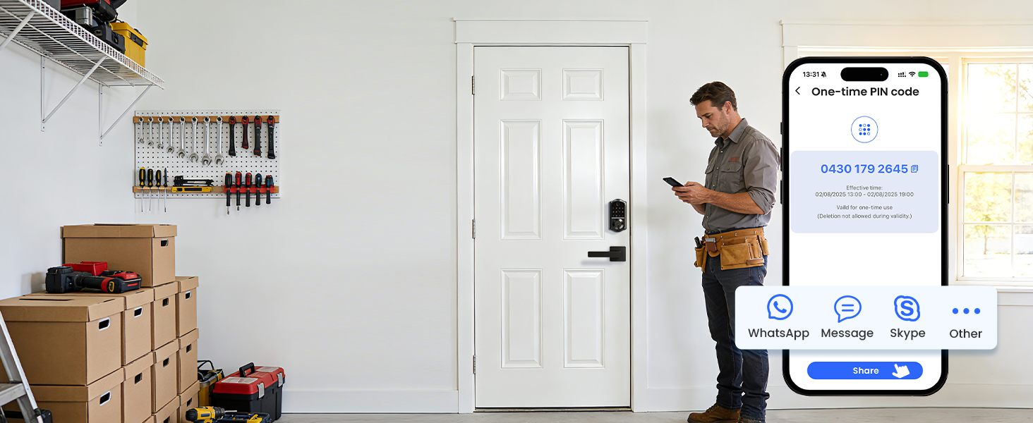 Veise Fingerprint Smart Door Lock