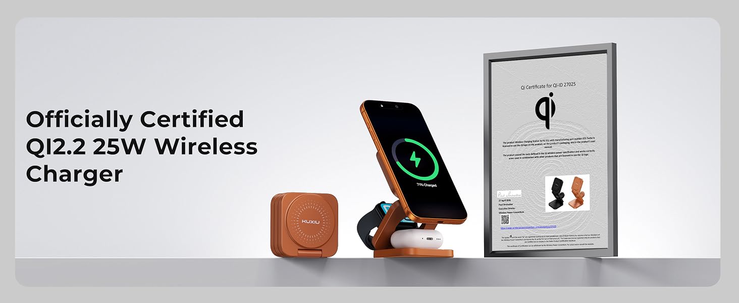 qi2.2 25W wireless charger
