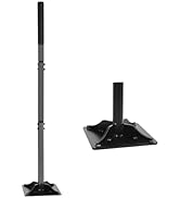 YEELOR Tamper with 44 Inch Handle, Sturdy Heavy Duty Carbon Steel Soil Tamper Tool, Height Adjust...