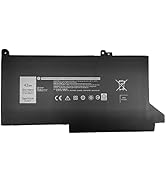 DJ1J0 42WH Laptop Battery for Dell Latitude 7280 7290 E7280 E7290 13 7380 7390 E7380 E7390 14 748...