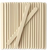 AUZEAL Small Eyebrow Wax Sticks, Mini Wooden Waxing Sticks for Eyebrow Face Lip Hair Removal, Pre...