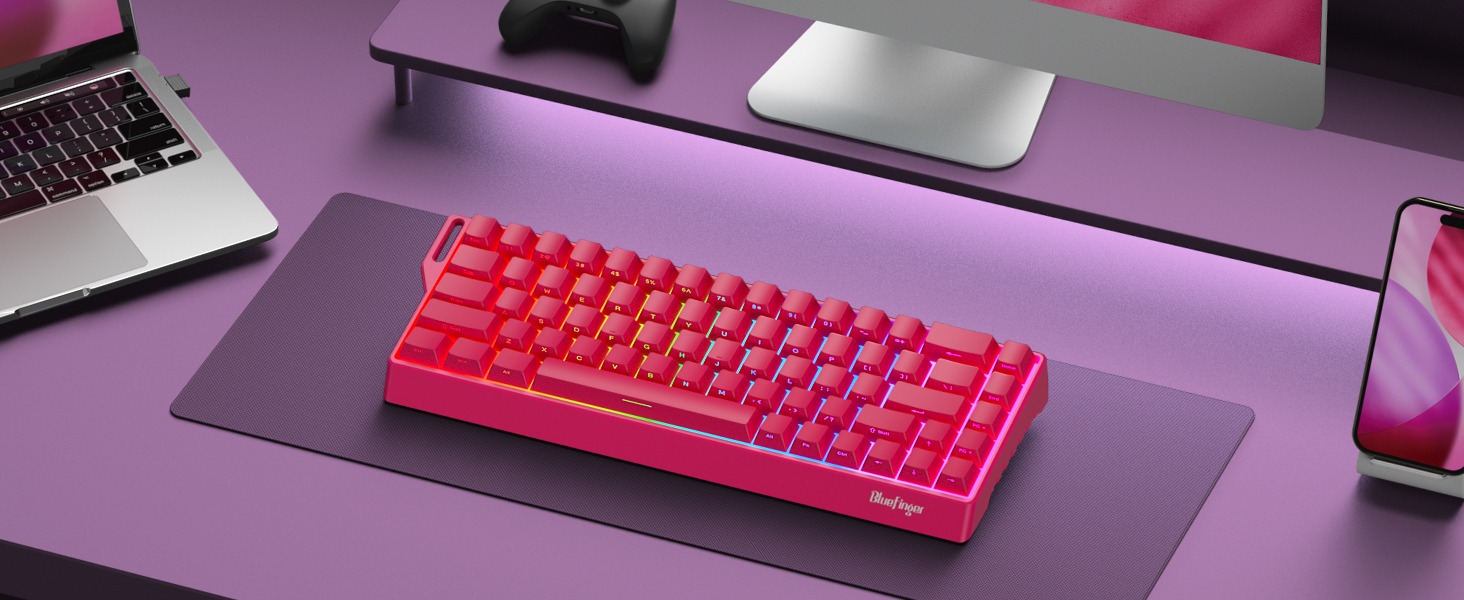 60% percent keyboard Wireless keyboard Bluetooth keyboard Small keyboard