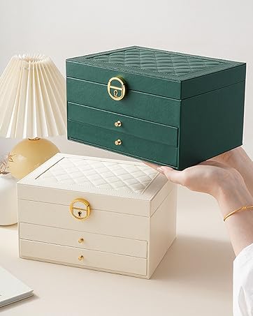 3 Layers Jewelry Box Vintage