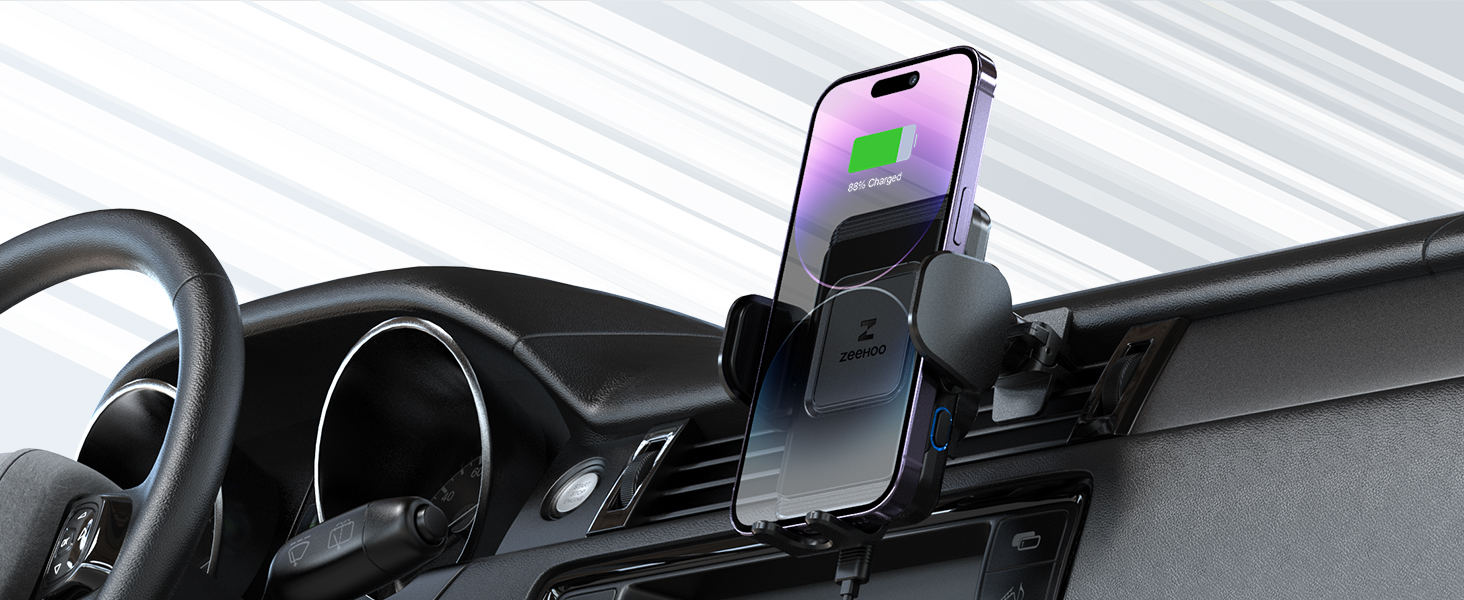 magnetic car mount charger