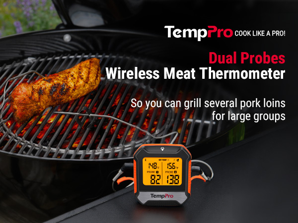 inkbird meater plus chef iq smart wireless meat thermometer wifi meat thermometer thermo pro typhur
