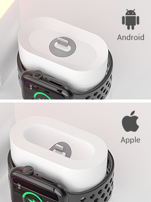 the apple watch is a small, portable device that can be used for apple products.