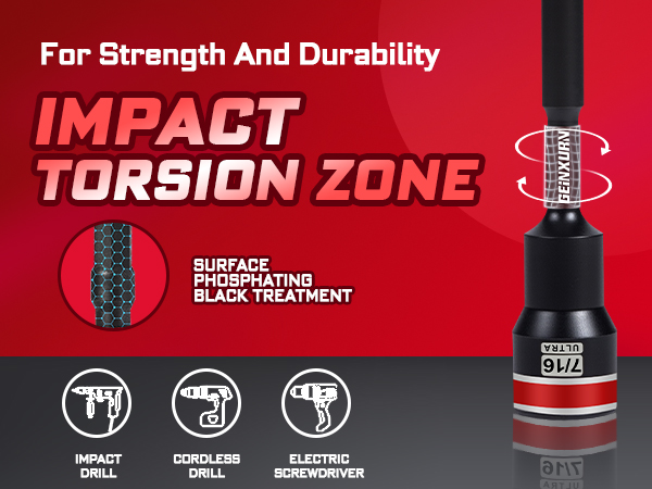 Impact torsion zone