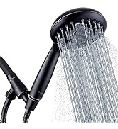 G-Promise Handheld Shower Head High Pressure 6 Spray Settings, Detachable Hand Held Showerhead 4....