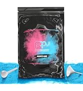 1 Pack Black-out Gender Reveal Powder- 1 lb Blue Powder – Perfect for Baby Gender Reveal, Car Bur...
