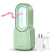let'me Desk Fan, 11.8 Inch Portable Bladeless Fan Small Personal Cooling Fan with 5 Colors Touch ...