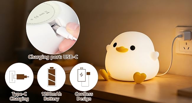 duck night light
