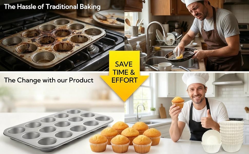 white baking lines