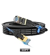 Cat 8 ethetnet cable 20ft