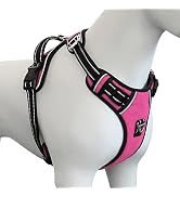 Plutus Pet No Pull Dog Harness, Release at Neck, Adjustable Reflective No-Choke Dog Vest Harness,...