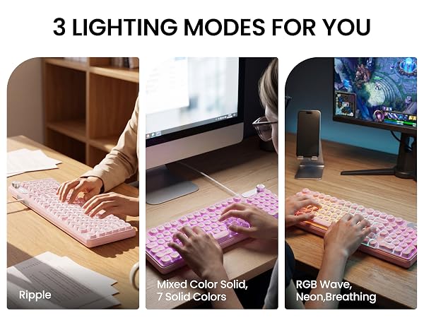 thocky creamy keyboard