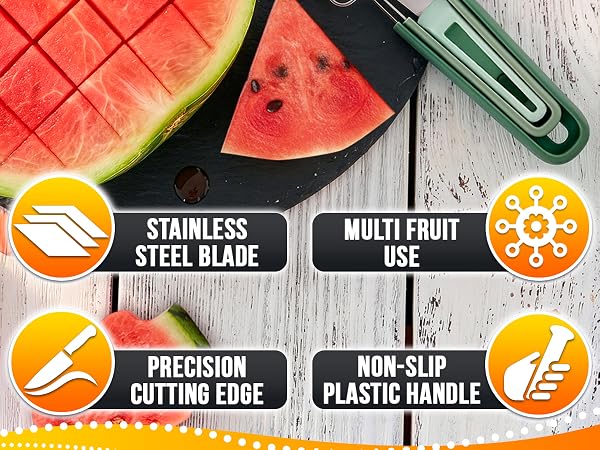 melon peeler large watermelon cutter watermelon slicing tool watermelon knife cutter slicer server