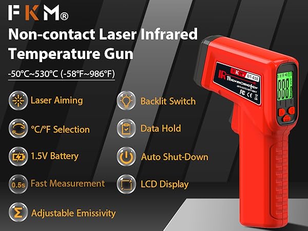 infrared thermometer gun