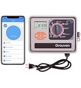 Grouven Garden Smart 11-Zone WiFi Sprinkler Controller Watering Timer Irrigation System Outdoor/I...