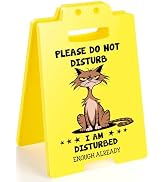 MBL Office Employee Appreciation Gifts - Do Not Disturb Sign, Funny Fun Gag Decor Desk Accessorie...