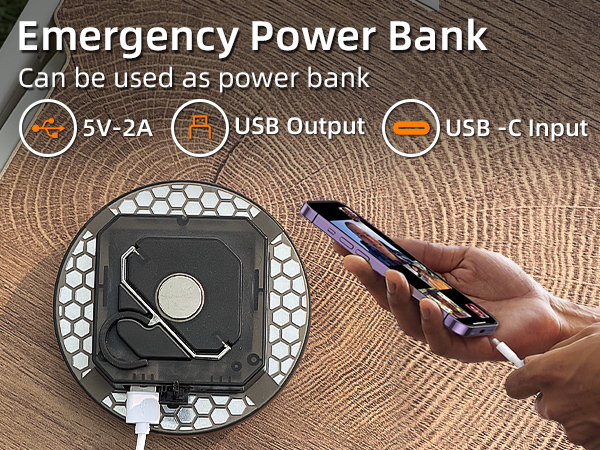 power bank camping tent light for emergency
