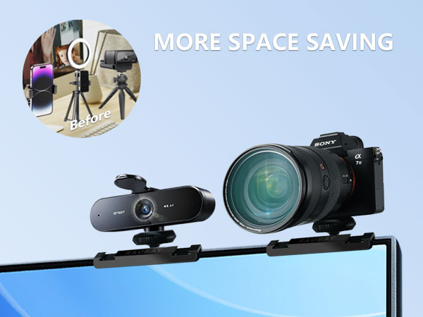 Monitor Top Camera Mount
