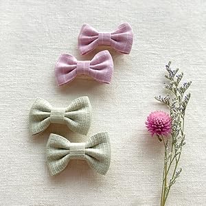 baby hair bow clips